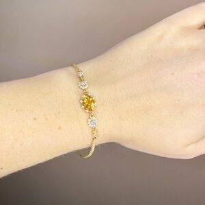 925 GP Citrine Bracelet
